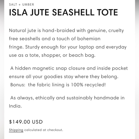 Jute Beach Tote - Picture 11 of 11